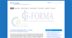 Desktop Screenshot of igforma.com